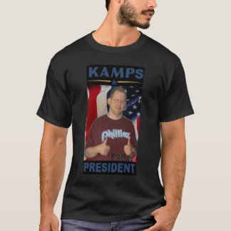 Camiseta Kamps para o presidente