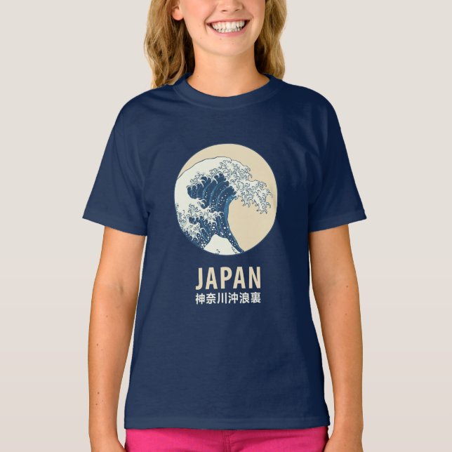 Camiseta Kanagawa, Japão (Frente)