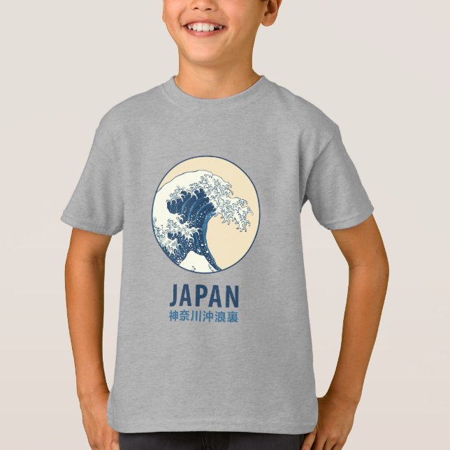 Camiseta Kanagawa, Japão (Frente)