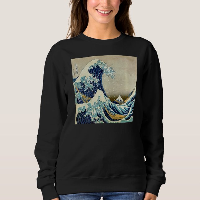 Camiseta Kanagawa Japonês A Onda Do Excelente Hokusai (Frente)