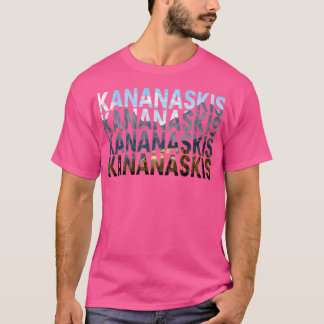 Camiseta Kananaskis Tipo repetido ativo