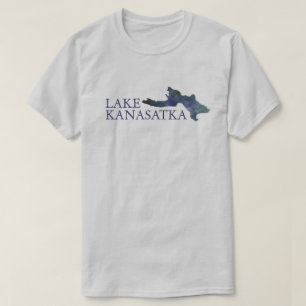 Camiseta Kanasatka, Região dos Lagos NH, New Hampshire