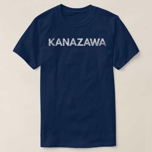 Camiseta Kanazawa Japan Distressed Graphic Premium  (Frente do Design)