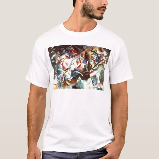 Camiseta Kandinsky Abstrato Composição VI (Frente)