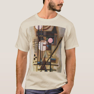 Camiseta Kandinsky, Abstrato de Arte para Construção Suave
