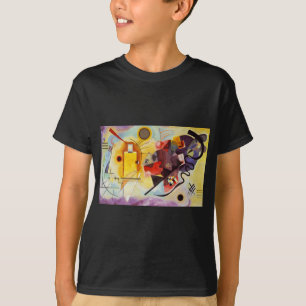 Camiseta Kandinsky Amarelo Azul