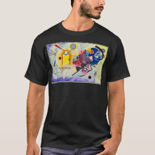 Camiseta Kandinsky AmareloVermelhoAzul