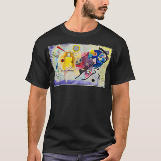Camiseta Kandinsky AmareloVermelhoAzul