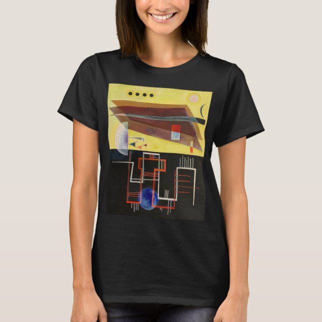 Camiseta Kandinsky Inner Alliance Abstrato Trabalho de arte (Frente)