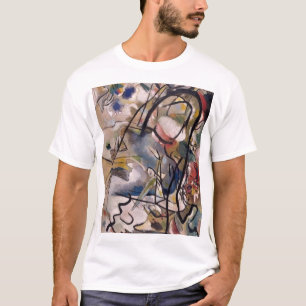Camiseta Kandinsky Modern Abstrato Colorful Trabalho de art