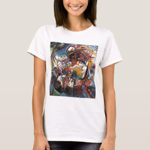 Camiseta Kandinsky Moscou I Cityscape Abstrato Painting