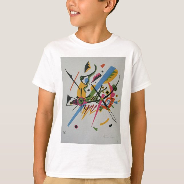 Camiseta Kandinsky Pequenos Mundos Kleine Wells I (Frente)
