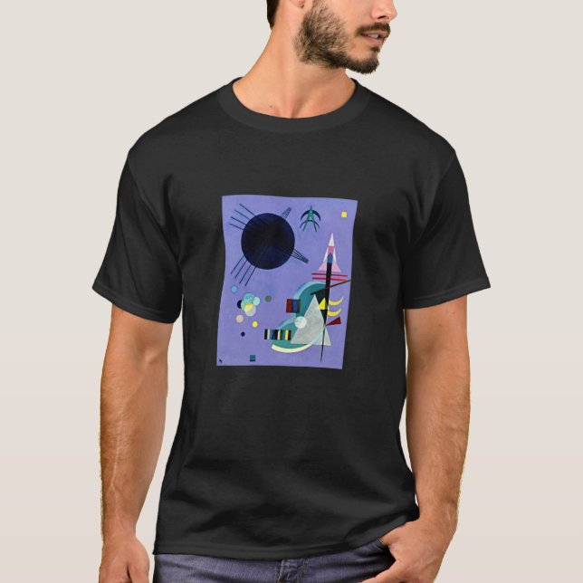 Camiseta Kandinsky - Violet Green (Frente)