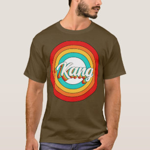 Camiseta Kang Name Shirt Vintage Kang Circle