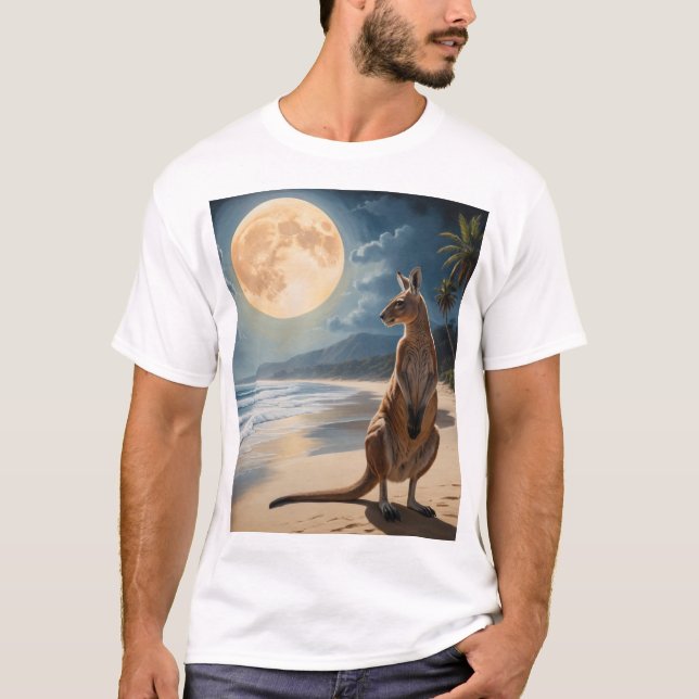 Camiseta Kangaroo Art (Frente)