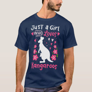 Camiseta Kangaroo Austrália Australiana Kangaroo Lover