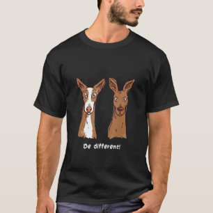 Camiseta Kangaroo Austrália Cachorro Motif Podenco