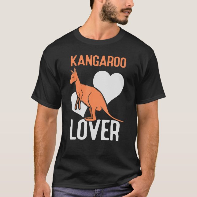 Camiseta Kangaroo Austrália Kangaroos Animal (Frente)