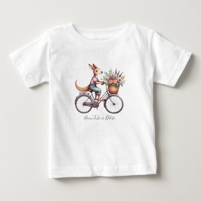 Camiseta Kangaroo Bicycle Bicycle (Frente)