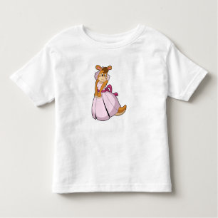 Camiseta Kangaroo como noiva com vestido de noiva