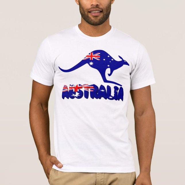 Camiseta Kangaroo da Austrália (Frente)