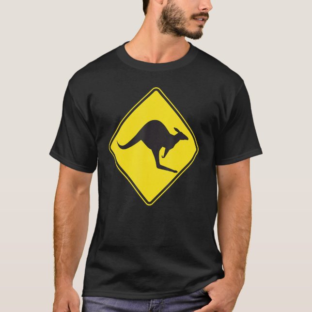 Camiseta Kangaroo da Austrália (Frente)