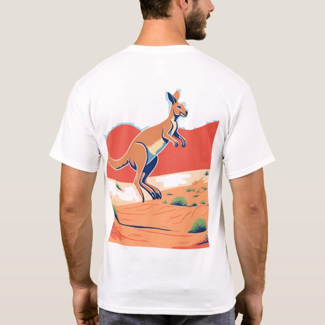 Camiseta Kangaroo Design (Verso)