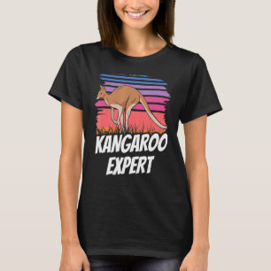 Camiseta Kangaroo Expert Austrália Kangaros Animal