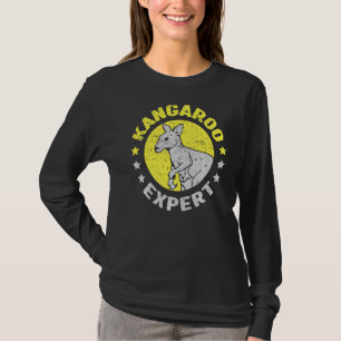 Camiseta Kangaroo Expert Kangaroos Animal Austrália 1