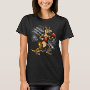 Camiseta Kangaroo Humor Boxer Animal Fun Boxer