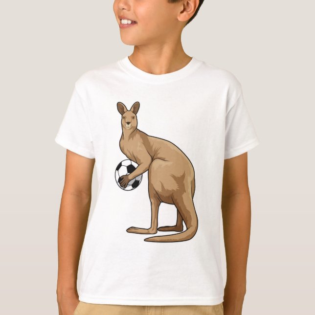 Camiseta Kangaroo no Esporte do Futebol (Frente)