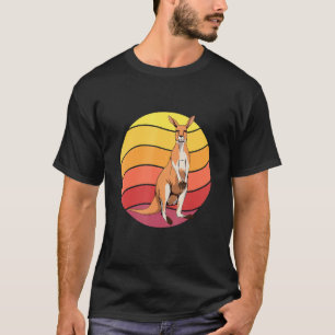 Camiseta Kangaroo Retro Sunset Kangaroo Art Kangaroos
