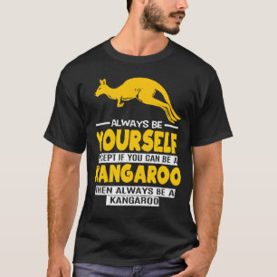 Camiseta Kangaroo Sempre Você Mesmo Pouca Joey Aussie