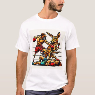 Camiseta Kangaroo Showdown do Boxer