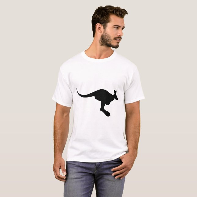 Camiseta Kangaroo Silhouette (Frente Completa)