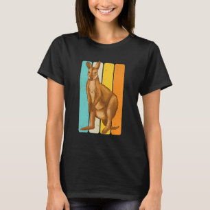 Camiseta Kangaroo Vintage Austrália Retro Kangaroo 1