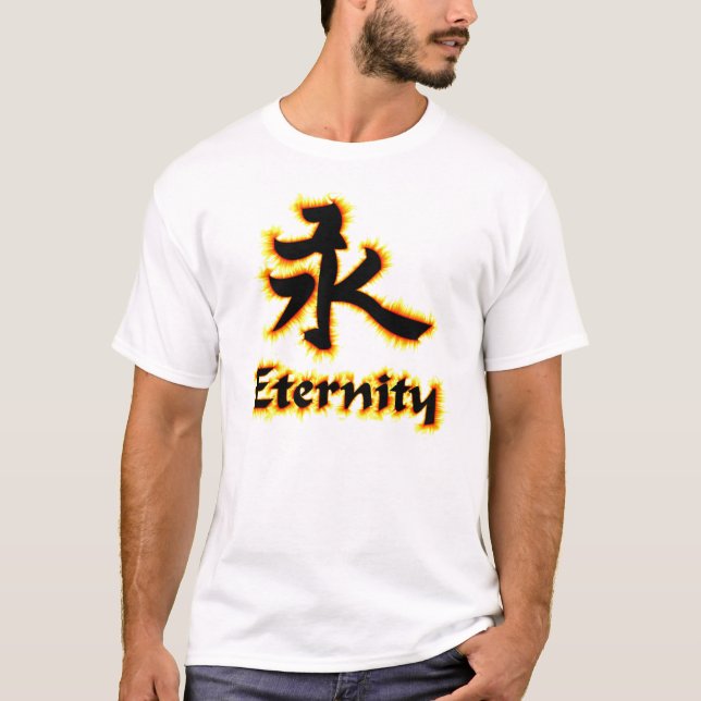 Camiseta Kanji da eternidade (Frente)