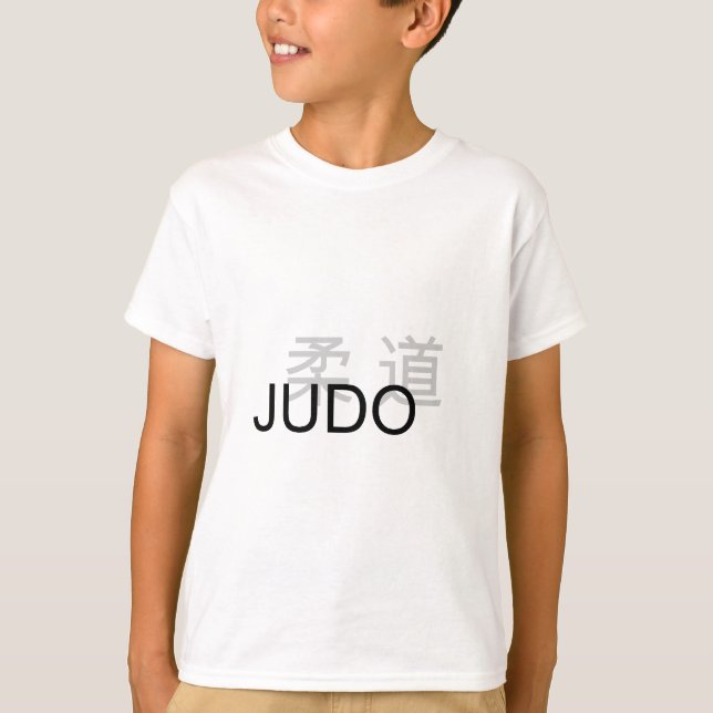 Camiseta Kanji do judo (Frente)
