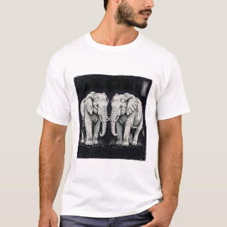 Camiseta Kanji, Elefantes Japoneses