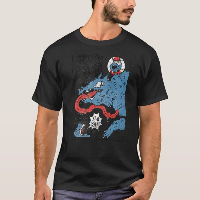 Camiseta Kanji Monster Demon Oni Japonês (Frente)