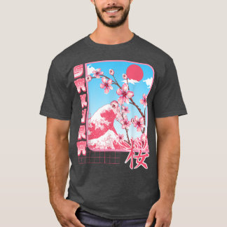 Camiseta Kanji Sakura Flor Japonês Flor Flor Flor Rosa S