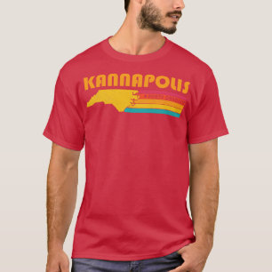 Camiseta Kannapolis North olina Vintage angustiou Souvenir