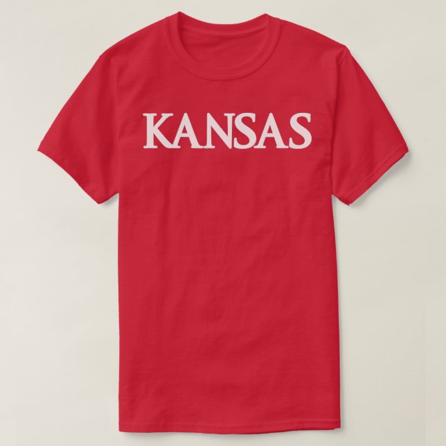 Camiseta Kansas Blue Basic Standard Kansas Classic Original (Frente do Design)