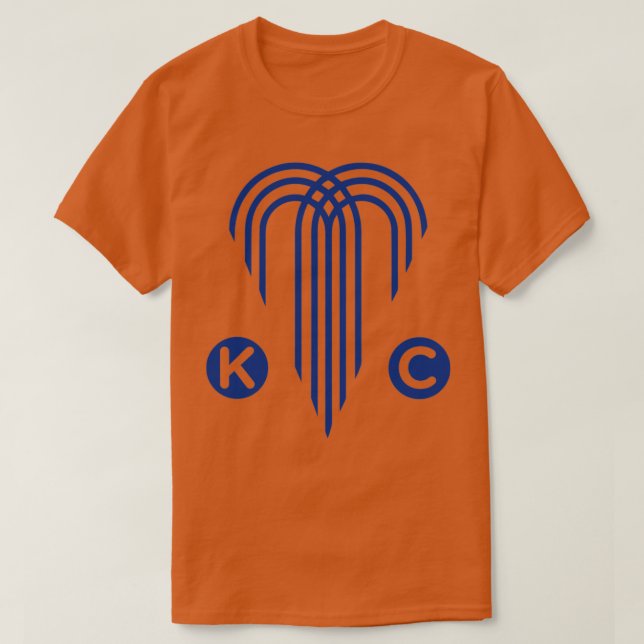 Camiseta Kansas City A Cidade das Fontes (Frente do Design)