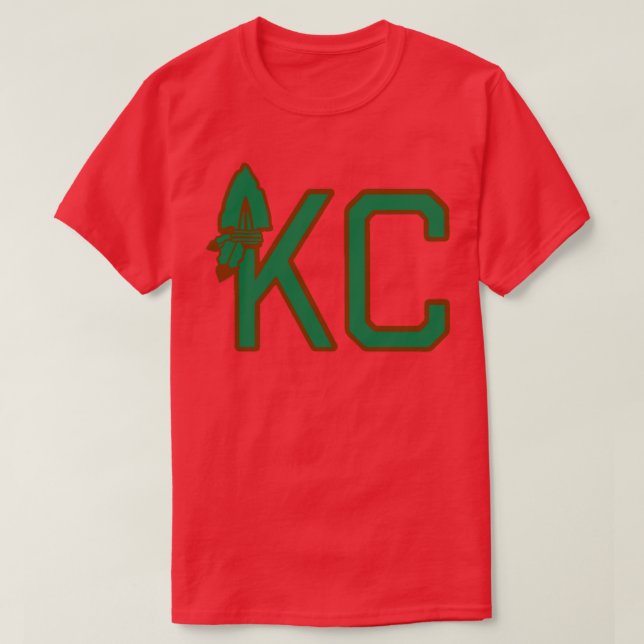 Camiseta Kansas City Arrow Head KCOM KCK 1 (Frente do Design)