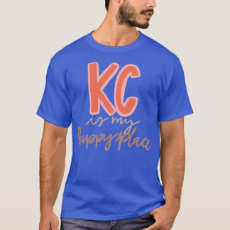 Camiseta Kansas City é meu lugar feliz