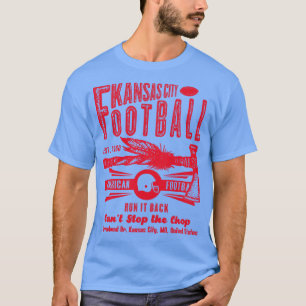 Camiseta Kansas City Est 1960 Tomahawk Vintage Texto Vermel