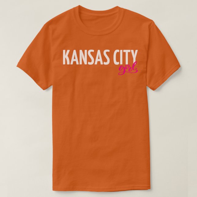 Camiseta Kansas City Girl (Frente do Design)
