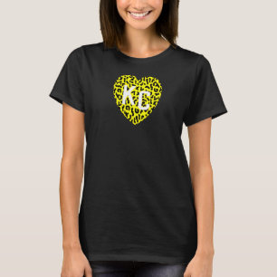 Camiseta Kansas City Kc Heart Animal Style Retro Cheetah Lo