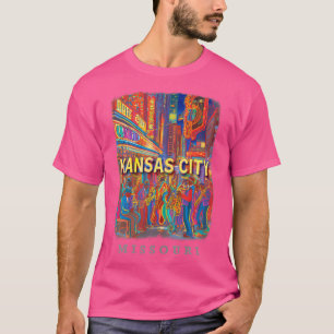 Camiseta Kansas City Missouri Mo Jazz City Sd602
